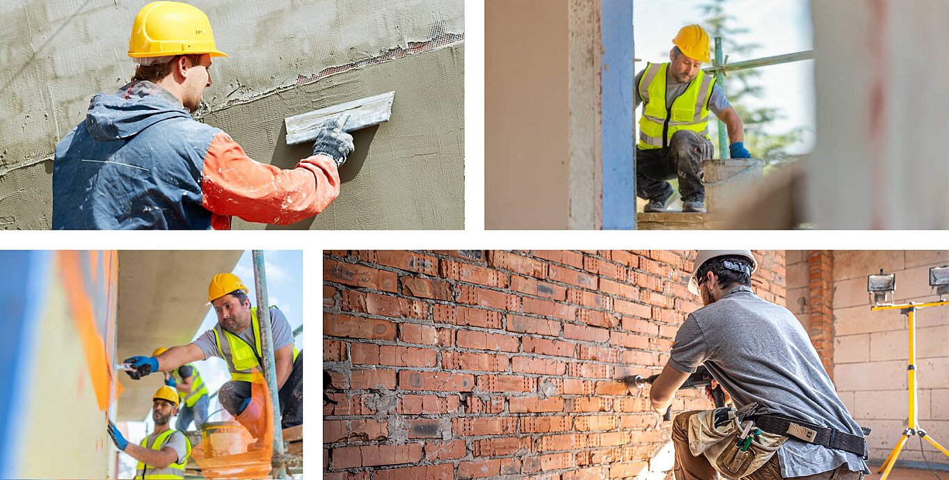 Collage Handwerker